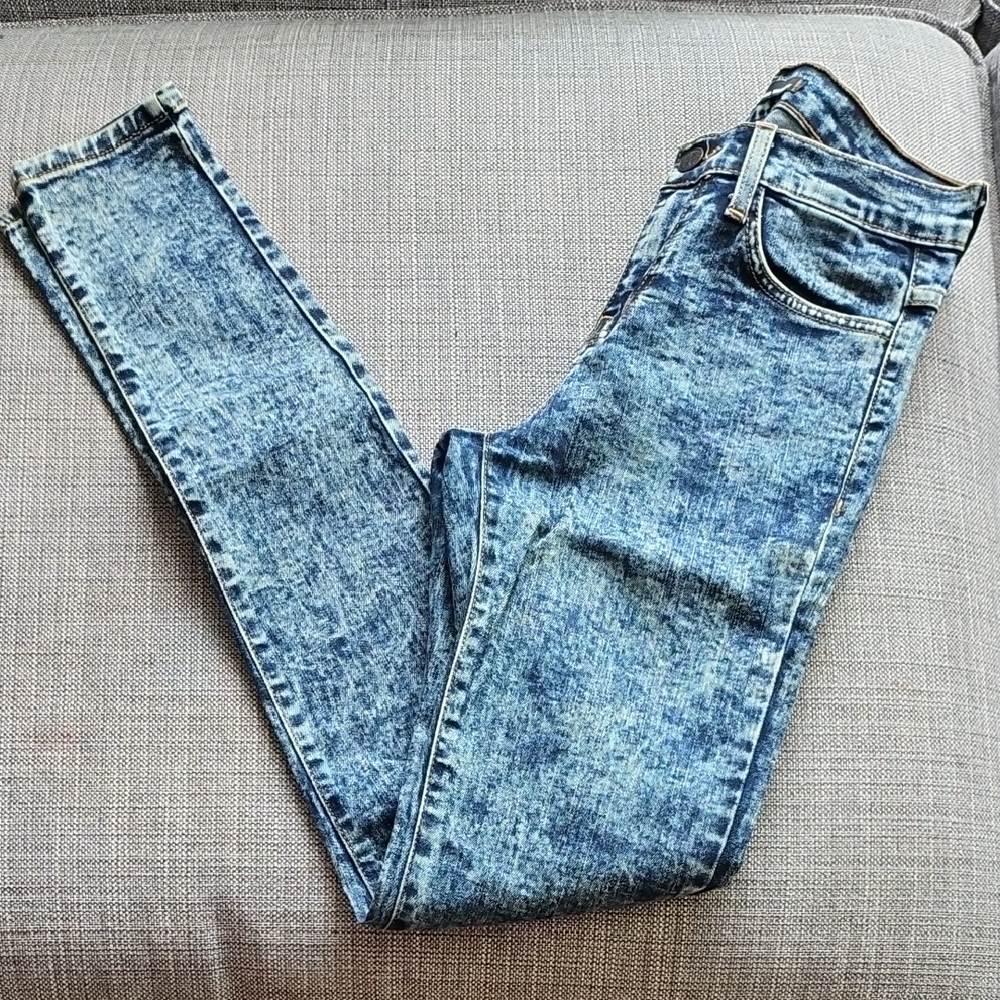 Flying Monkey Women's Skinny Jeans - Light Blue